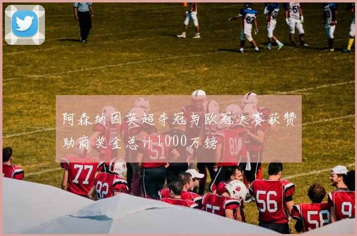 阿森纳因英超夺冠与欧冠决赛获赞助商奖金总计1000万镑